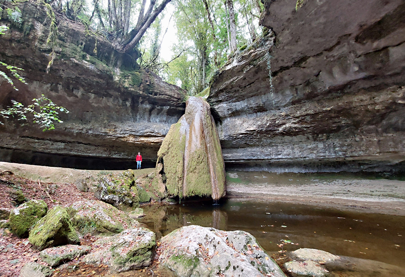Wasserfall in dem Bugey © Martin Schroth